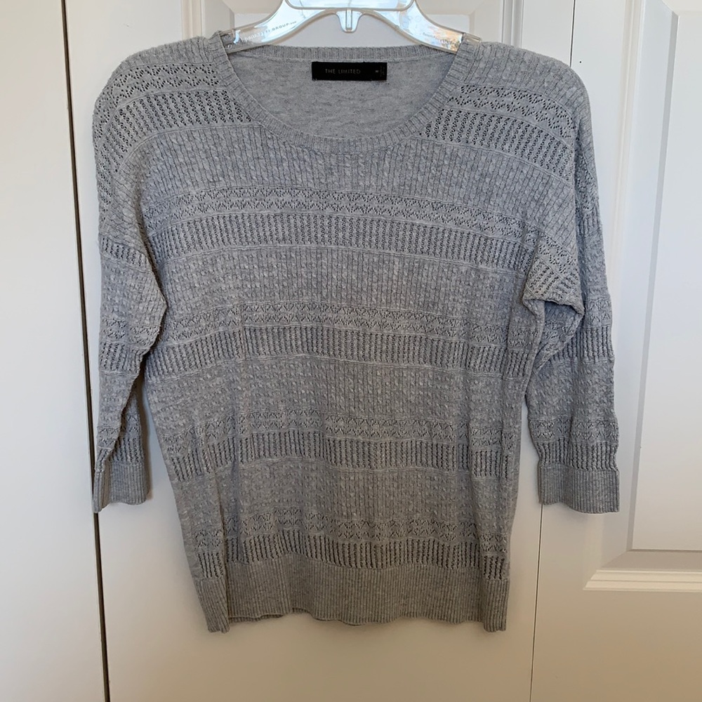 The Limited Medium Gray Sweater